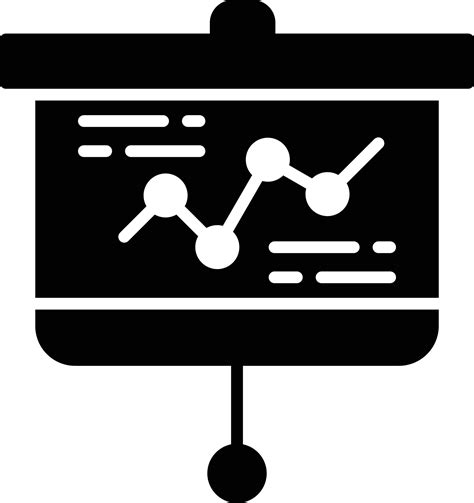 Data Analysis Glyph Icon 9423561 Vector Art At Vecteezy