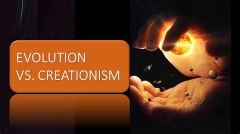 Evolution Vs Creationism Youtube