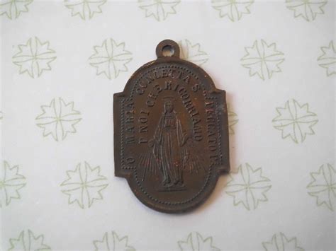 Vintage Religious Medals Antique Religious St Paul Of The Cross With