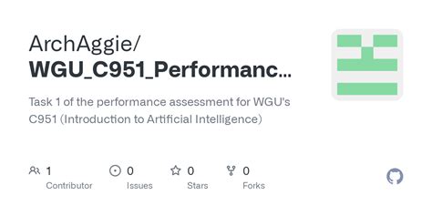 Github Archaggie Wgu C Performanceassessment Task Task Of The