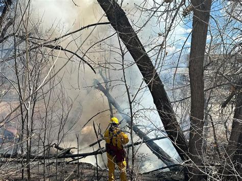 Crews Respond To Fire Involving Homeless Encampment In Colorado Springs