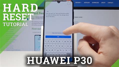 Hard Reset Huawei P Bypass Screen Lock Factory Reset Tutorial