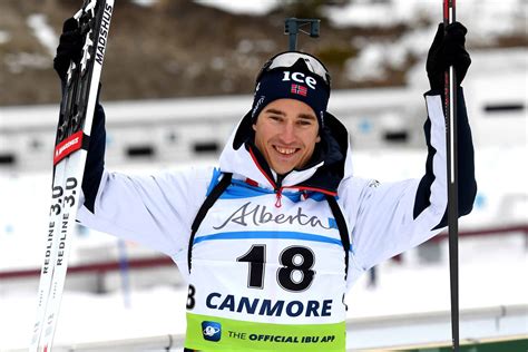 Biathlon Canmore quatrième victoire de l hiver pour Vebjoern Soerum