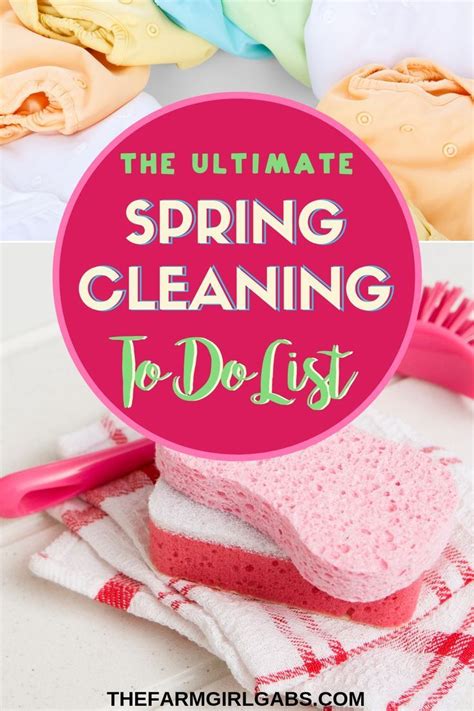 The Ultimate Spring Cleaning To Do List Every Mom Needs Spring