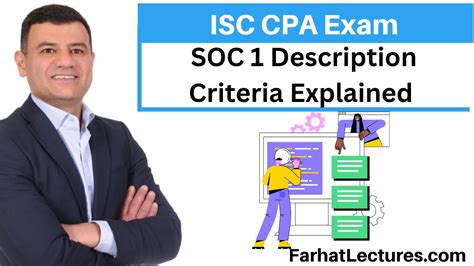 Soc 1 Description Information Systems And Controls Isc Cpa Exam Youtube