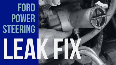 Common Ford Power Steering Leak Fix Youtube