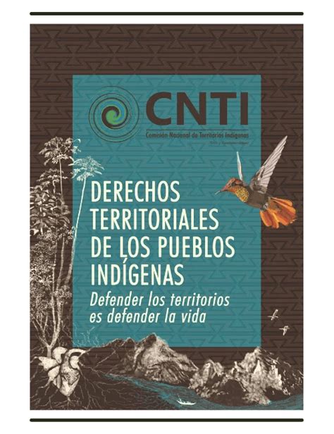 Derechos Territoriales De Los Pueblos Ind Genas Cnti