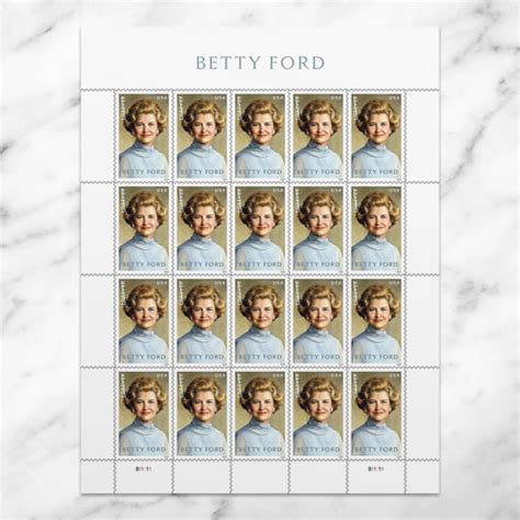 Betty Ford Stamps USPS