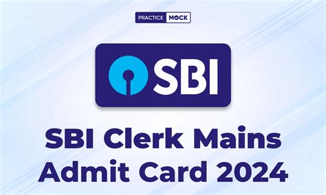 SBI Clerk Mains Admit Card 2024 Out, Ladakh Region Link