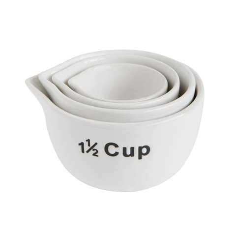 White Stoneware Measuring Cups Set Michaels