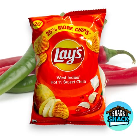 Lays West Indies Hot N Sweet Chilli Flavor India Snack Shack