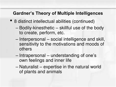 Ppt Chapter 9 Intelligence And Creativity Powerpoint Presentation