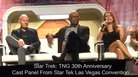 Star Trek: TNG Reunion Full Panel - 30th Anniversary - Front Row ...