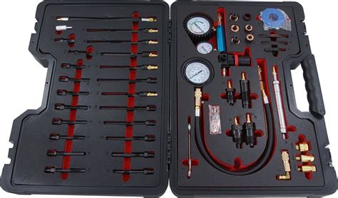 Engine Compression Test Kit Petrol And Diesel Glow Spark And Injector Adaptors