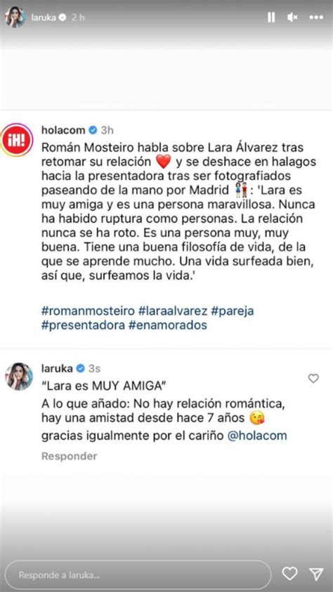 Lara Lvarez Subraya Las Declaraciones De Rom N Monasterio En La