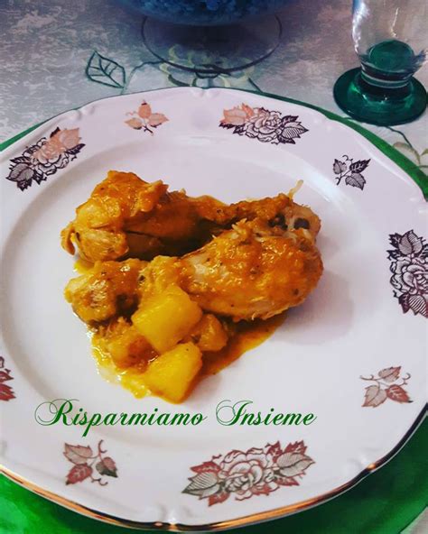 Risparmiamo Insieme Let S Save Together Fusi Di Pollo Stufati Bimby