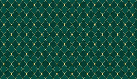 Emerald Green And Gold Wallpaper