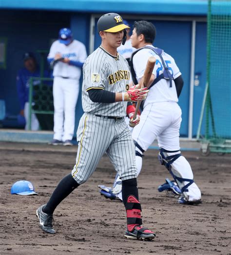 【阪神】野口恭佑、日本一打線で1軍デビューに笑み止まらず「積極性忘れず思い切ったプレーを」 プロ野球写真ニュース 日刊スポーツ