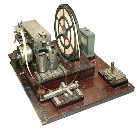 isolated obsolete vintage morse telegraph machine by fotosergio Vectors & Illustrations Free ...