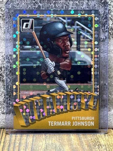 TERMARR JOHNSON 2023 Panini Donruss Whammy W1 Pirates De Pittsburgh