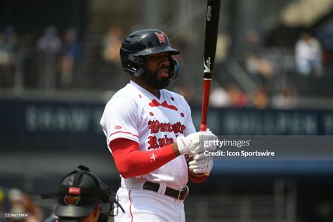 Worcester Red Sox Outfielder Narciso Crook Takes An At Bat During An News Photo Getty Images