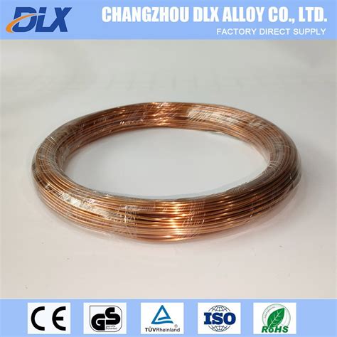 Beryllium Copper Wire 0 5 0 8mm Non Magnetic Non Flammability China