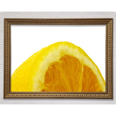 Bright Star Lemon Wedge Drucken Wayfair De