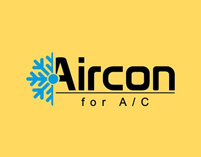 aircon projects   logos illustrations  branding