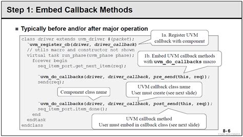 Uvm中callback的使用uvm Callback Csdn博客