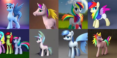 Hyper Realistic 3d Render Of Izzy Moonbow From My Stable Diffusion