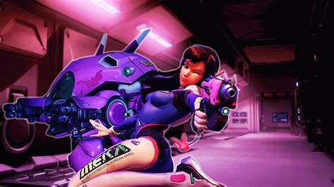 Fondos de pantalla videojuegos Anime Supervisión D Va Overwatch