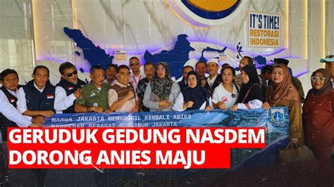 Kalian Setuju Enggaramai Datangi Nasdem Minta Dukung Anies Maju