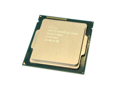 Процессор Intel Xeon E3 1220 v3 Soket 1150 (BX80646E31220V3) Б/У – фото ...