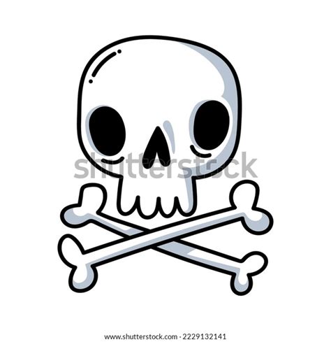 Creative Funny Skull Sticker Tattoo Design Stock Vector (Royalty Free ...