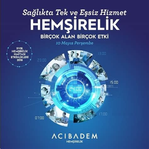 2018 Hemşirelik Haftası Etkinlikleri Acıbadem Hemşirelik