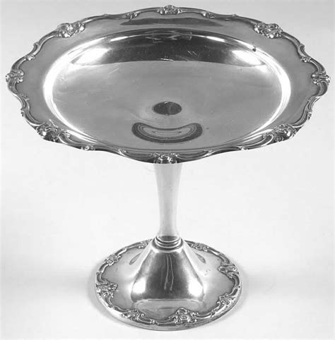 Melrose Sterling 1948 Hollowware Weighted Round Compote Height X