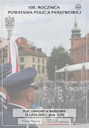 Centralne Obchody Święta Policji 2024 Informacja dla mediów Policja