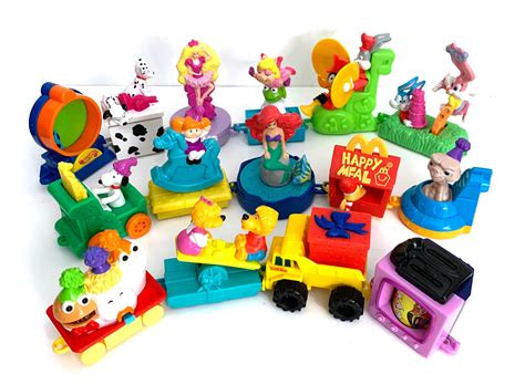 Vintage 90s happy meal toys birthday train complete set 1994 | Etsy