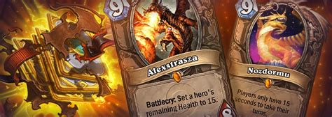 Blizzards Favorite Cards Hearthstone