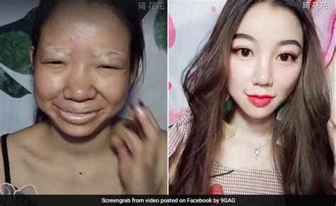 Viral Makeup Video Transformation Will Leave You Stunned See The Trick