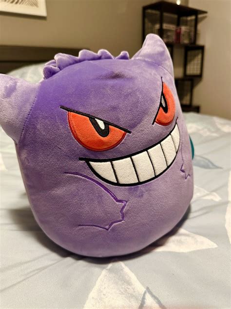 Mavin Pokemon Gengar Squishmallow Plush New Inch Kellytoy Nwt