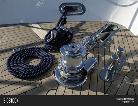 Marine Capstan Winch Image & Photo (Free Trial) | Bigstock