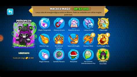 bloons td6 testando o macaco mago só queria que o macaco mago ficase