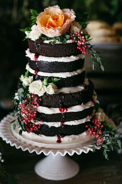 20 Of The Yummiest Chocolate Wedding Cakes Chic Vintage Brides Chic