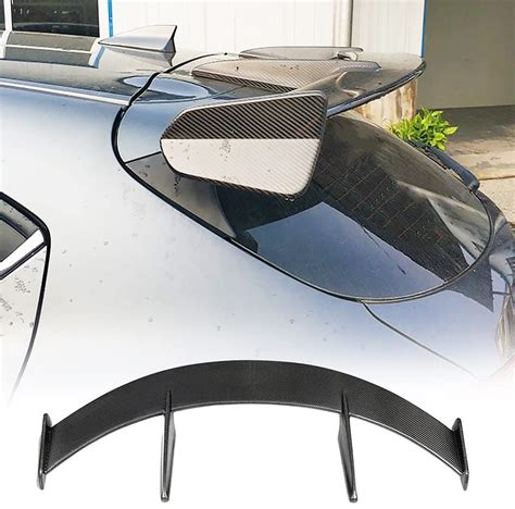 Buy Axela Carbon Fiber Rear Roof Spoiler For Mazda Hatchback Door