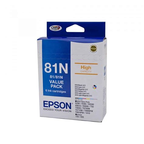 Epson 81N High Yield Ink Value Pack