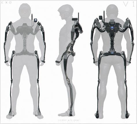 120 Exoskeleton ideas | powered exoskeleton, wearable technology, exoskeleton suit