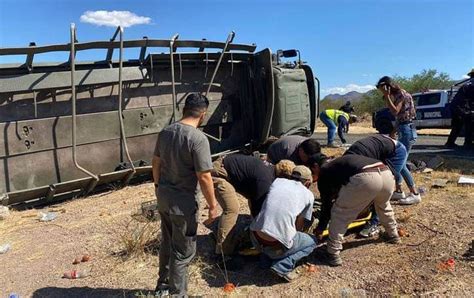 8 Elementos De Sedena Lesionados En Volcadura De La Carretera Parral Durango Parral Minuto A