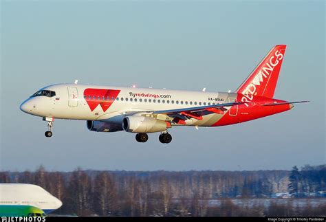 Ra Sukhoi Superjet B Red Wings Timofey Panteleev