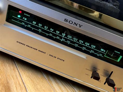 Rare Sony Str F Stereo Receiver In Pristine Condition